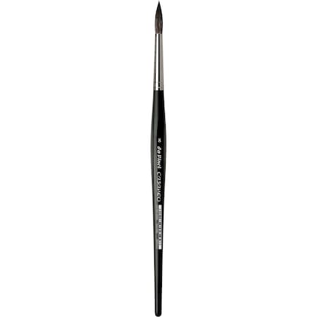 Da Vinci CASANEO Brush, Extra Soft Synthetic, Watercolor & Acrylic, Round, Series 5598, Size 8 VA-5598_8