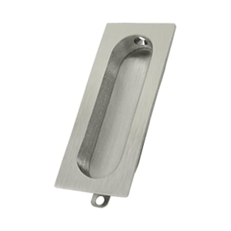 Patioplus 3.12 x 0.93 in. Rectangle Flush PullSatin Nickel Solid PA831486