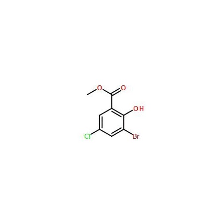 Ak Scientific Methyl 3-bromo-5-chloro-2-hydroxybenzoate (250mg), CAS 4068-71-7 5530AB-250mg