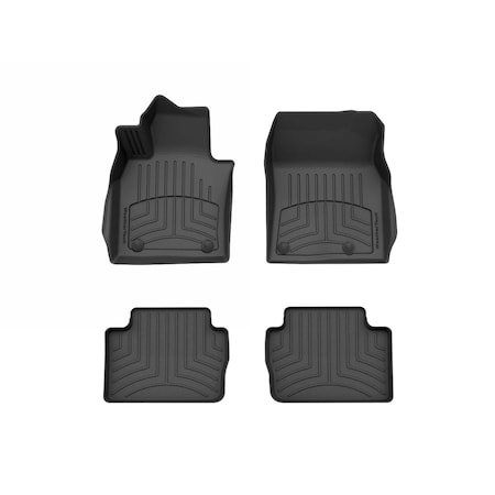 Weathertech Black, Front and Rear FloorLiner HP 4417391-4415362IM
