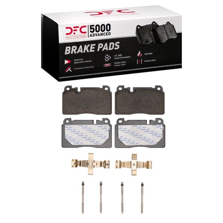 Dfc 5000 Advanced Disc Brake Pad Set,  1551-1663-01