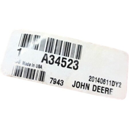 John Deere PIN FASTENER, JOHN DEERE OEM A34523 A34523