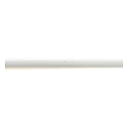 Acrovyn Handrail, Parchment, Round, 10 ft L 6C253N