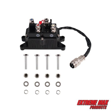 Extreme Max 5600.3004 Universal Replacement Contactor/Relay for 2000-3600 lb. ATV Winches 5600.3004