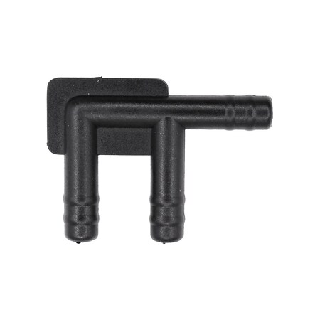 Auveco Nylon F Connector 3/16in x 3/16in x 3/16in, 10PK 12940