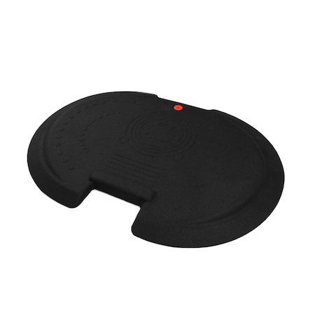 Floortex Antifatigue Mat, 36 in L x 26 in W, 2 in Thickness, Polyurethane with fine polyester cover, Black FCA5XBK2535