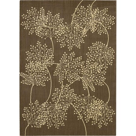 Nourison 2016 Capri Area Rug Collection Chocolate 9 ft 6 in. x 13 ft Rectangle 99446020161