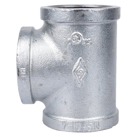 Worldwide Sourcing Tee Galvanized 2 In 11A-2G