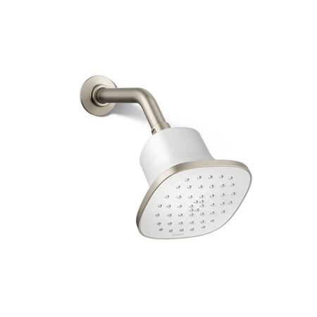 Kohler Cinq Square single-function filtered showerhead, 1.75 gpm 37722-G-BN