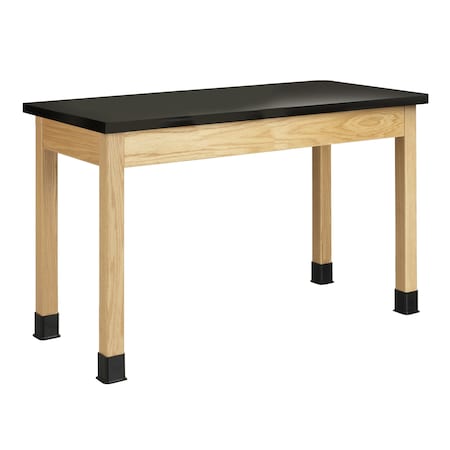 Diversified Spaces Science Lab Table, Wood, Wood Frame, Wood Surface, 48" W, Beige P7106K30N