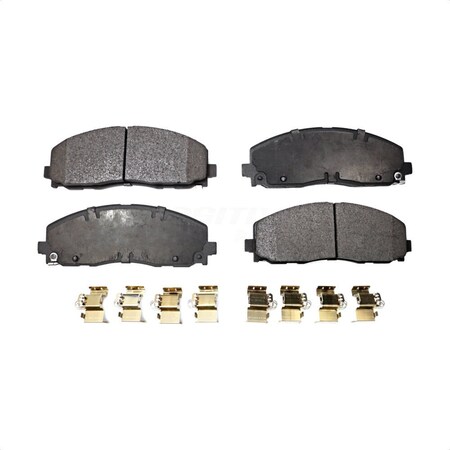 Positive Plus Front Semi-Metallic Disc Brake Pads For Dodge Grand Caravan Chrysler Journey Town & Jeep PPF-D1589