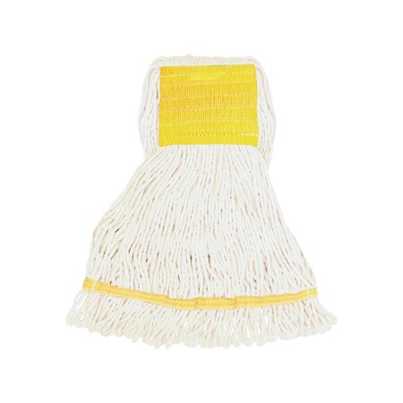 Bsl Small Rayon Looped-End / Tailband Mop Head, Wide Band, PK6 4009-6