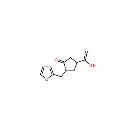 Ak Scientific 1-(2-Furylmethyl)-5-oxopyrrolidine-3-carboxylic acid (5g), CAS 175136-93-3 5701AD-5g