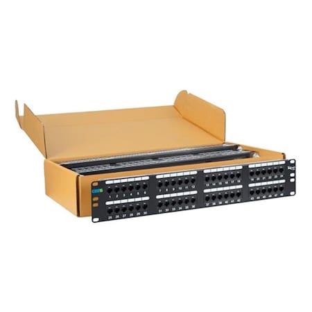 Teledynamics Patch Panel Cat 6 48-port 2 Rms, 6PK ICC-ICMPP4860V
