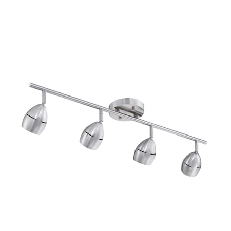 Westinghouse Borgata Brushed Nickel Silver 4 lights Pendant Light 6129500