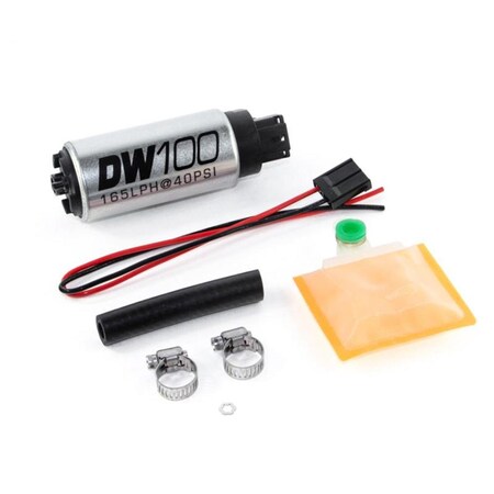 Deatschwerks 165 LPH In-Tank Fuel Pump with Universal Install Kit 9-101-1000