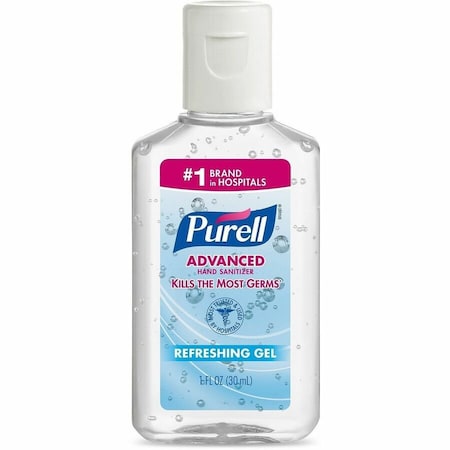 Purell Advanced Hand Sanitizer Gel, 1oz Bottle, PK250 3901-2C-250