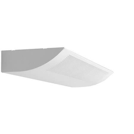 Westgate 2FT DECORATIVE PERFORATED WALL LIGHT 25W DIRECT INDIRECT 3CCT, 3000K/4000K/5000K, White WCPL-UD-2FT-25W-MCT-D