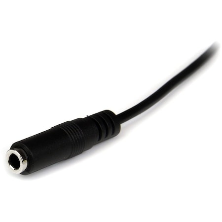 Startech.Com 2M SLIM 3.5MM STEREO EXTENSION CABLE M/F MU2MMFS