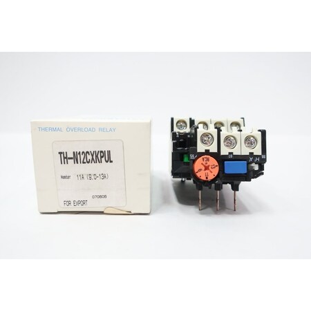 Mitsubishi OVERLOAD RELAY 9-13A AMP TH-N12CXKPUL