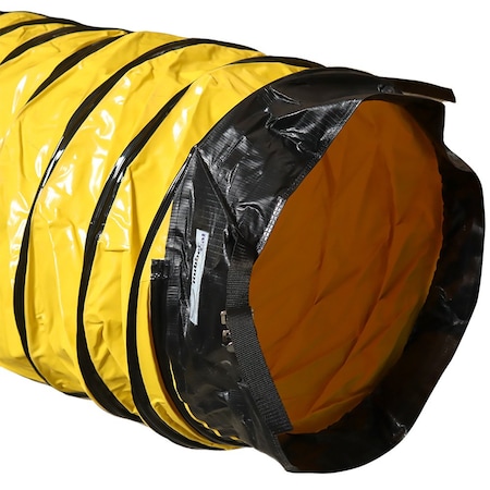 Rubber-Cal 36 in Duct Dia, Polyester, 36 in W, 25 ft L 01-184-36