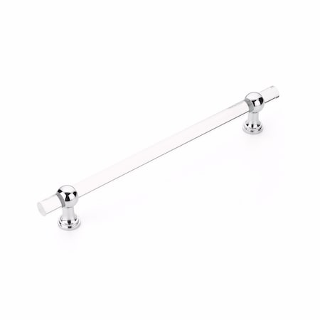 Schaub 12in Center to Center Lumiere Transitional Appliance Pull Polished Chrome Finish 412-26