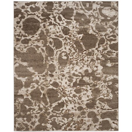 Safavieh 8 x 10 ft. Vogue Power Loomed Area RugLight Brown Large Rectangle VGE308L-8