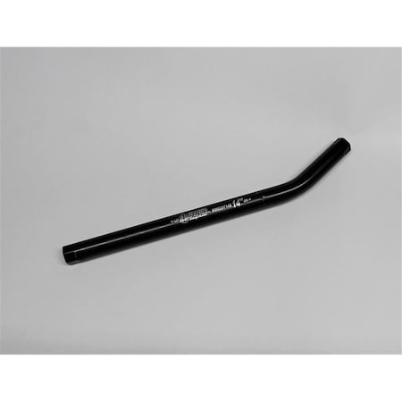 Wehrs Machine 14 in. Suspension Tube, Black - 0.625 in. Thread Size WEHWM625T14B