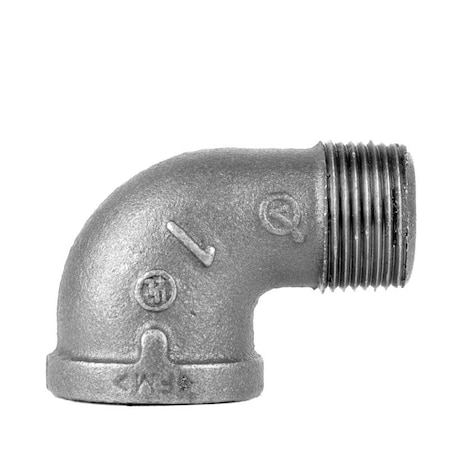 Stz Industries 1 in. FIP each X 1 in. D MIP Black Malleable Iron 90 Degree Street Elbow 310UPSE90-1