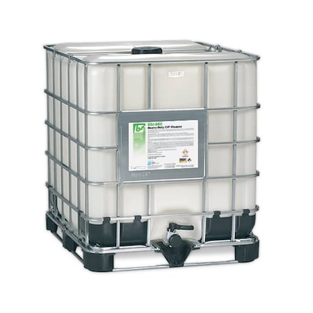 Best Sanitizers Heavy-Duty CIP Cleaner, 275 gal. Tote Bin, Alkaline BSI5504