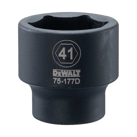 Dewalt Impact Socket, 3/4 IN DR, 41MM DWMT75177OSP