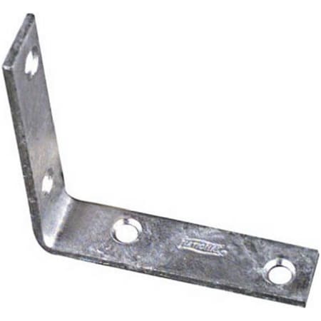 Eat-In N208-769 3 x 0.38 in. Galvanized Corner Brace EA945940