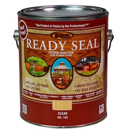 3M 1 Gal 369954 Clear Exterior Stain & Sealer For Wood PRPD-220