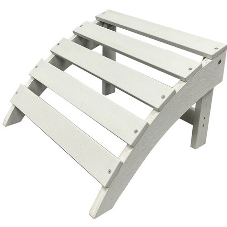 Seasonal Trends Ottoman, 16.93 in OAL, 19.29 in OAW, 12.6 in OAH, White H23S9480W-W