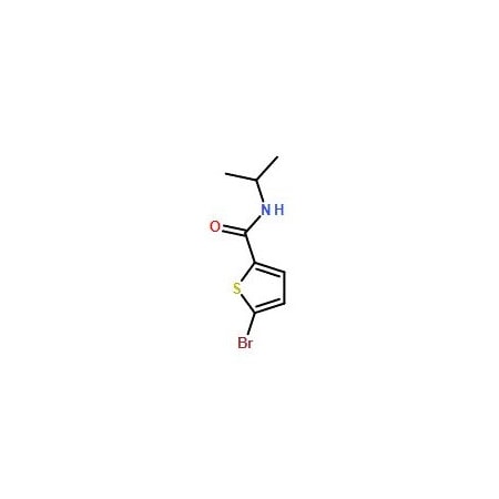 Ak Scientific 5-Bromo-N-isopropylthiophene-2-carboxamide (1g), CAS 908494-87-1 2834AF-1g