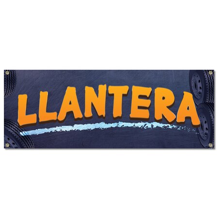 Signmission Llantera, 18 Inch, Banner B-30401