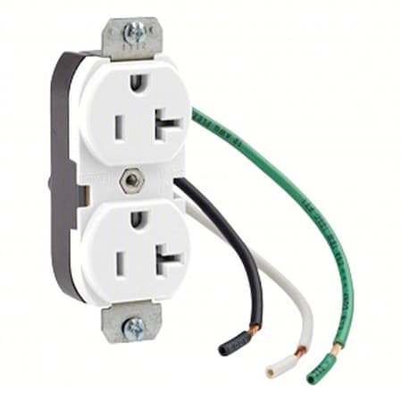 Leviton Plugs and Receptacles, PK50 5340-4W