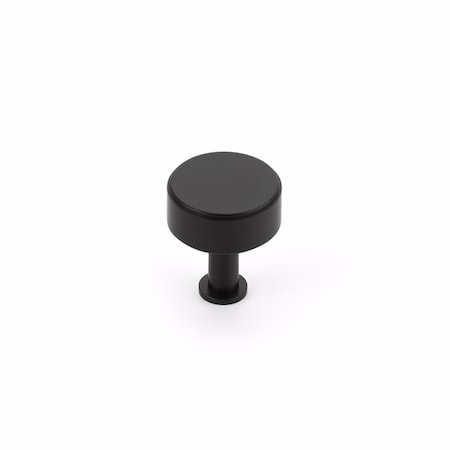 Schaub 1-1/4in Center to Center Pub House Cabinet Knob Matte Black Finish 5102-MB