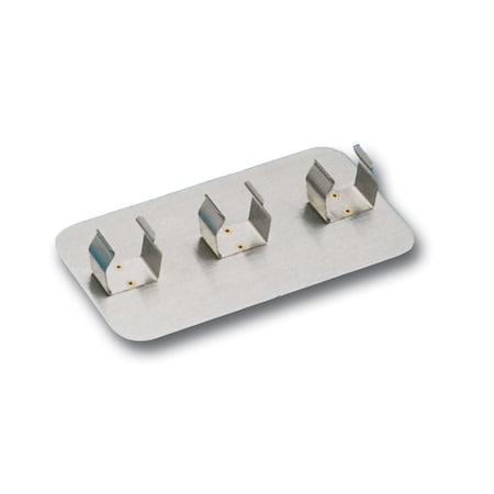 Scientific Industries 1 Clip Plate for 3 each 28-30mm tubes 155442