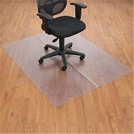 Aleco Office Chair Mat for Hard Floor Straight Edge, 46 x 60 in. 130221