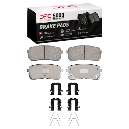 Dfc 5000 Advanced Disc Brake Pad Set,  1551-2309-01