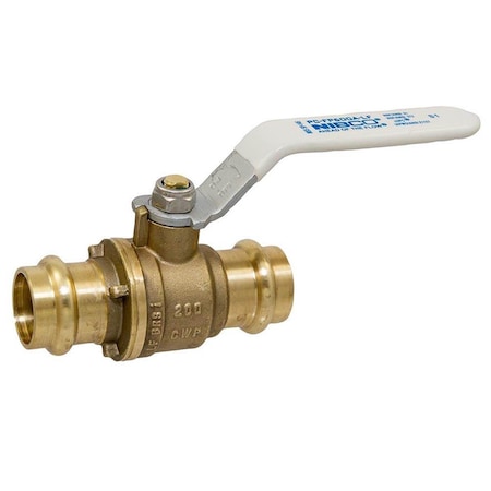 Nibco 1 in. Lead Free Press x Press Ball Valve NF998XA