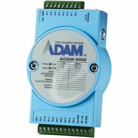 Advantech 18-Ch Isolated DI/O Module ADAM-6050-D1