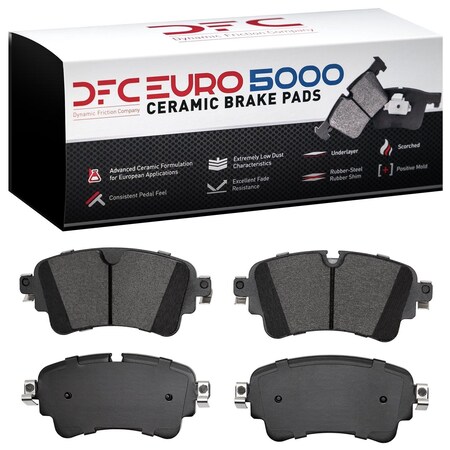 Dfc 5000 Euro Ceramic Disc Brake Pad Set,  1600-1898-00
