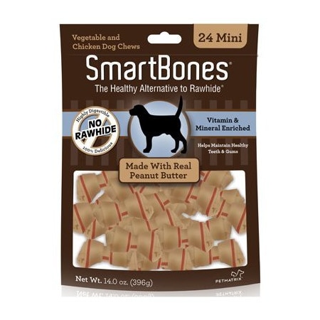 Spectrum Brands Pet Mini PB Dog Chew, 4PK SBPB-00212