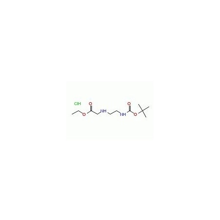 Ak Scientific Ethyl N-(Boc aminoethyl)glycinate HCl (10g), CAS 347890-34-0 W5639-10g