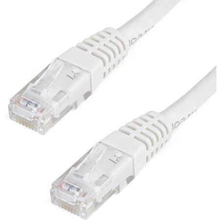 Startech.Com 6ft CAT6 Ethernet Cable White Cat 6 PoE C6PATCH6WH