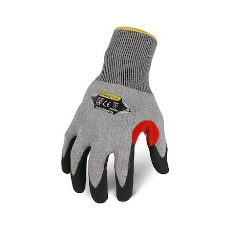 Ironclad Performance Wear Knit Work Glove, Cut Level A5 , Nitrile , Dotted , M 1 PR SKC3MFD-03-M