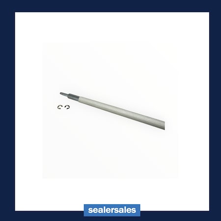 Sealer Sales Silicone Sleeve Conveyor Roller w/ E-Clips for CN-4520A Shrink Tunnel CN-4520A-33+34