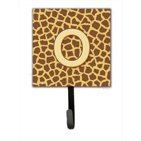 Carolines Treasures Letter O Initial Monogram - Giraffe Leash Holder Or Key Hook CJ1025-OSH4